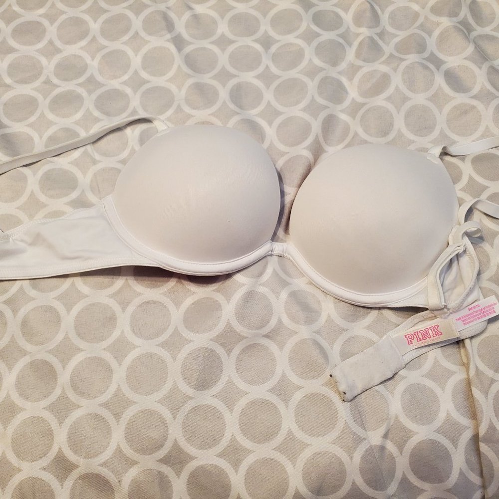 White Extreme Push-up Bra
